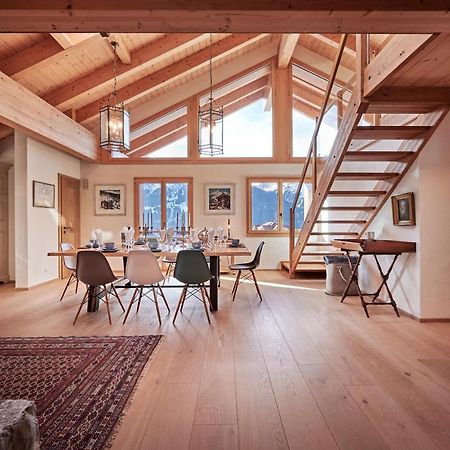 Chalet Baergsunna Penthouse Wengen Bagian luar foto