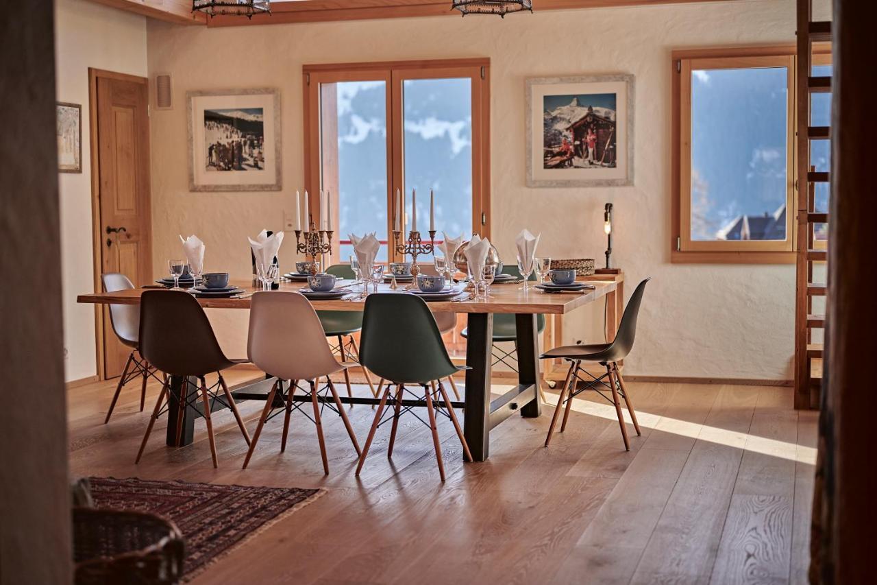 Chalet Baergsunna Penthouse Wengen Bagian luar foto