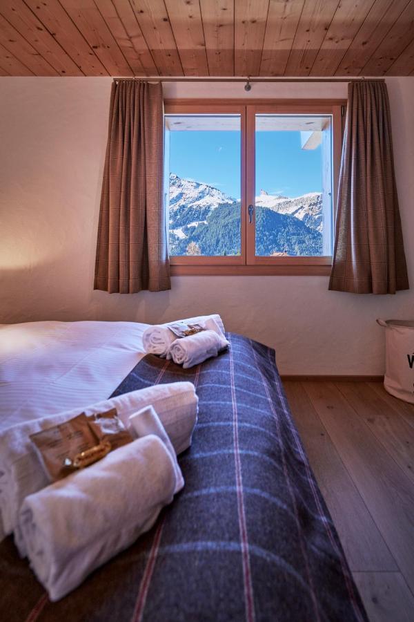 Chalet Baergsunna Penthouse Wengen Bagian luar foto