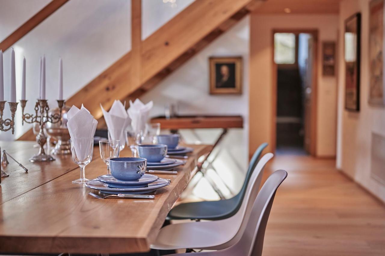 Chalet Baergsunna Penthouse Wengen Bagian luar foto