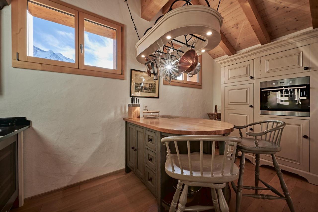 Chalet Baergsunna Penthouse Wengen Bagian luar foto