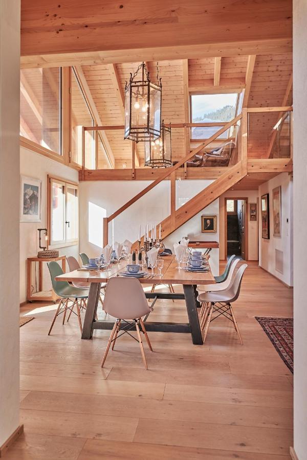 Chalet Baergsunna Penthouse Wengen Bagian luar foto