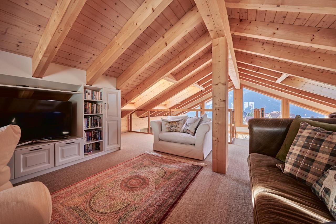 Chalet Baergsunna Penthouse Wengen Bagian luar foto