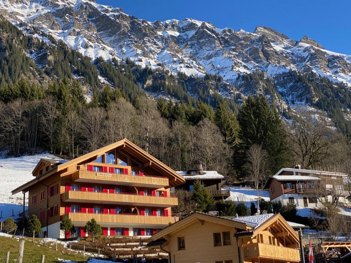 Chalet Baergsunna Penthouse Wengen Bagian luar foto
