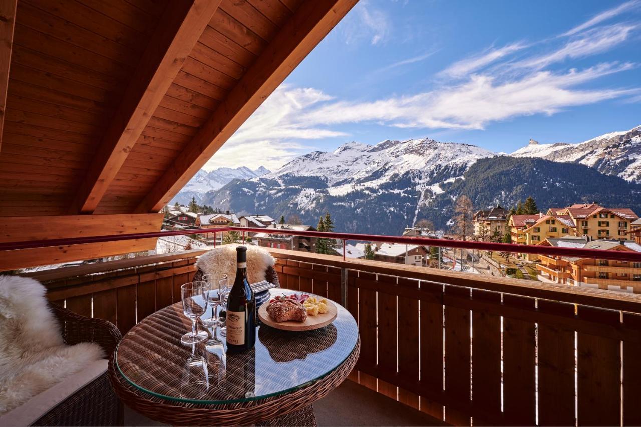 Chalet Baergsunna Penthouse Wengen Bagian luar foto