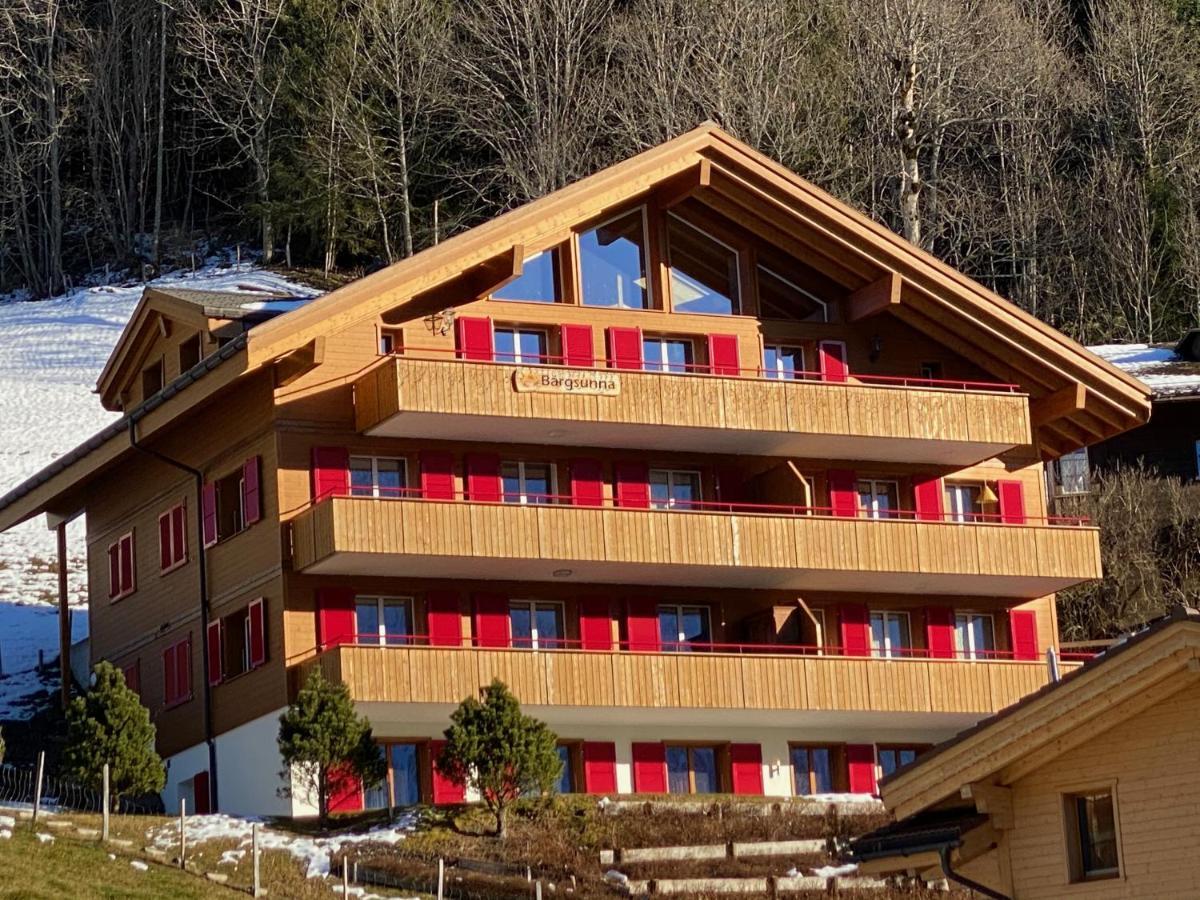 Chalet Baergsunna Penthouse Wengen Bagian luar foto